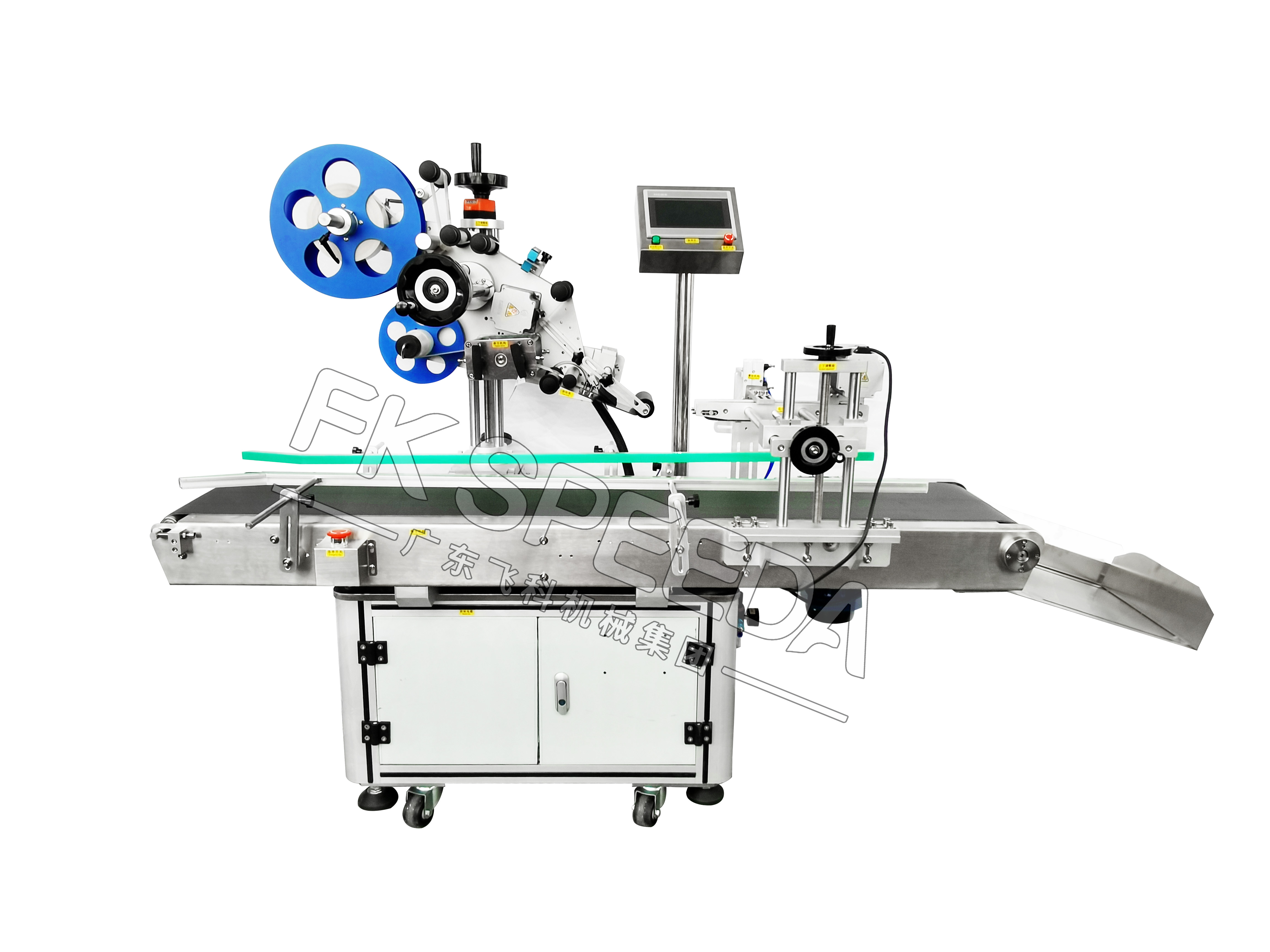 FK805全自動立式定位圓瓶貼標機